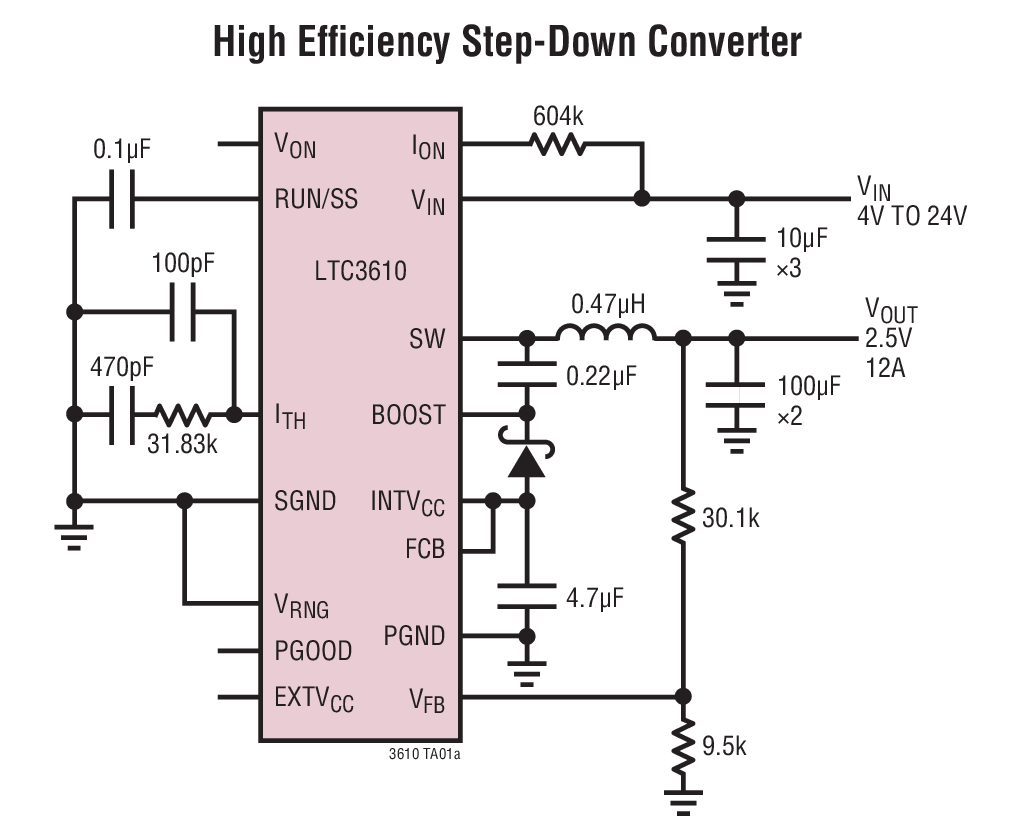 LTC3610Ӧͼ